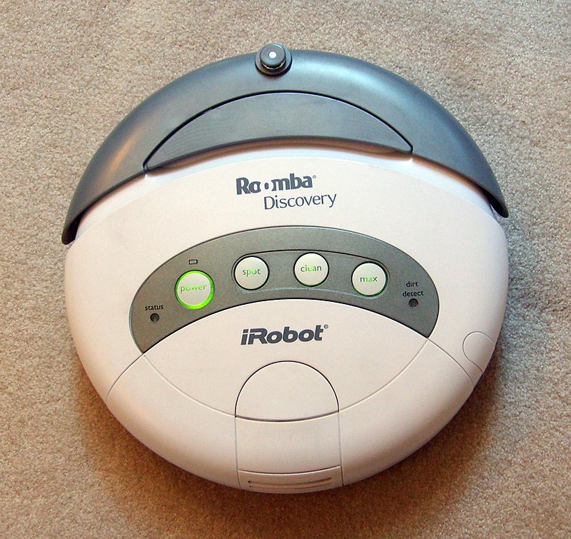 iRobot Roomba Discovery, the second generation robot vacuum introduced in 2004.