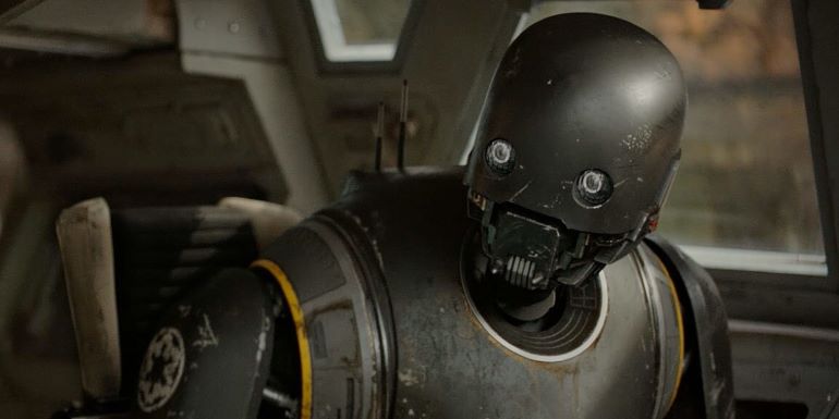 K-2SO was voiced by Alan Tudyk in Star Wars: Rogue One.