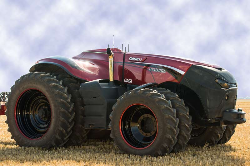 Case IH displays new cab less concept tractor The Robot Report