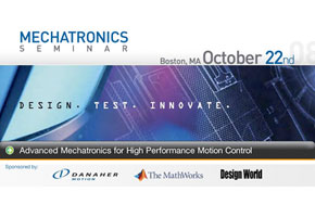 Free Advanced Mechatronics Seminar for Motion Control