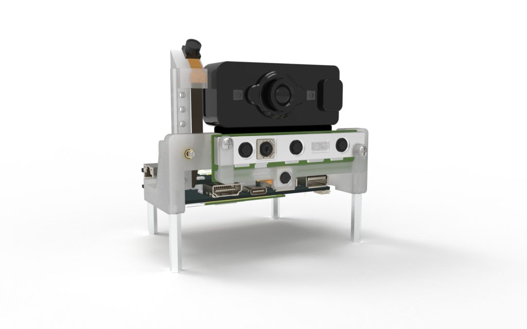 The Qualcomm Robotics development kit is based on the Qualcomm Robotics RB3 platform.