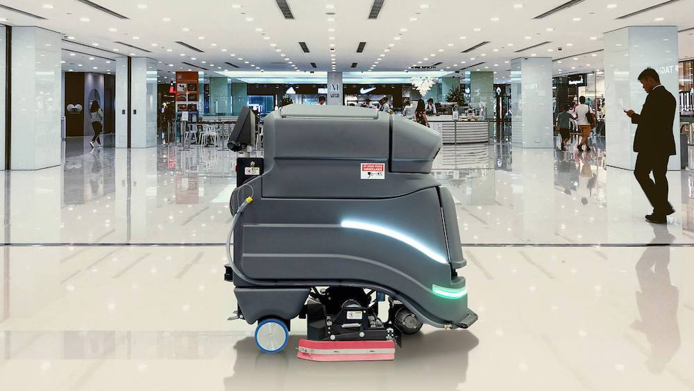 Commercial cleaning robots