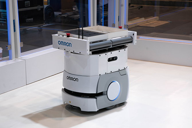 Omron Automation's mobile solutions