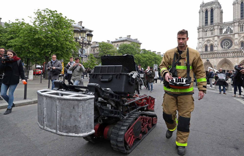 Meet the Robot Firefighter That Battled the Notre Dame Blaze