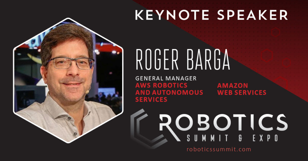 Look to the cloud for the future of robotics, says AWS's Roger Barga, Robotics Summit keynote speaker
