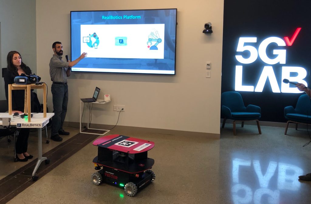 RealBotics at 5G Demo Day