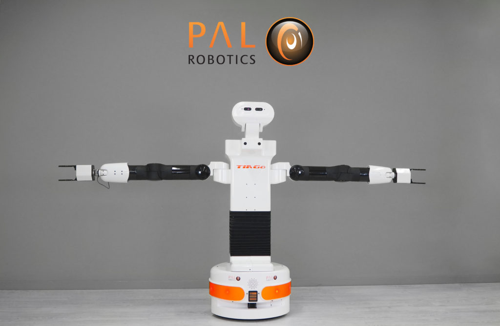 TIAGo++ robot from PAL Robotics