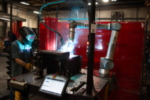 Welding industry embraces cobots, with multiple examples at FABTECH