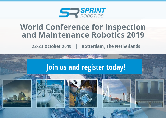 World Conference for Inspection and Maintenance Robotics banner