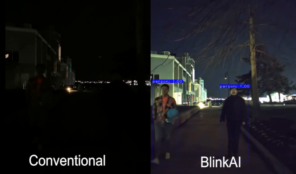 BlinkAI camera and RealSight