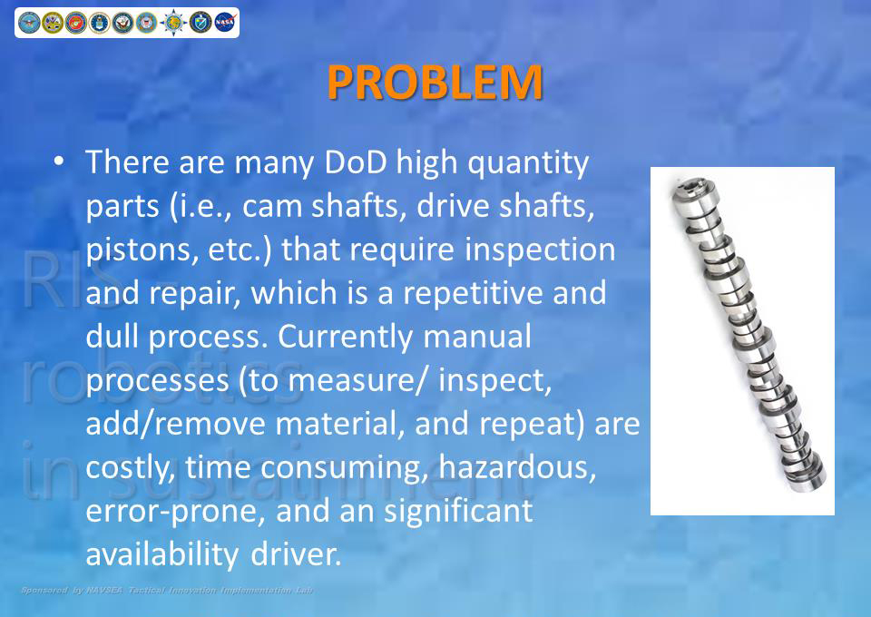 robotics in sustainment