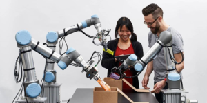 Collaborative robotic shop