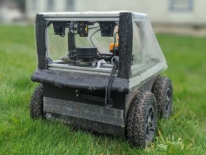 BADGR mobile robot learns to navigate on its own