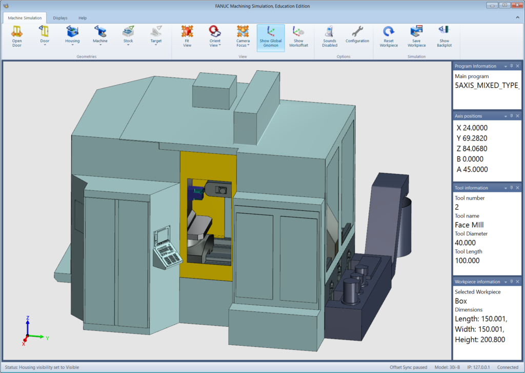 FANUC CNC mixed machine