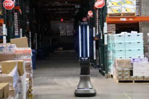 UVC robot built by MIT CSAIL disinfects Greater Boston Food Bank
