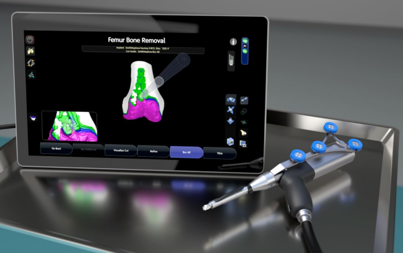 CORI handheld surgical robotics system launched by Smith+Nephew