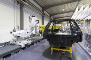 Dynamic Assembly Pack sensors enable ABB robots to automate final trim assembly