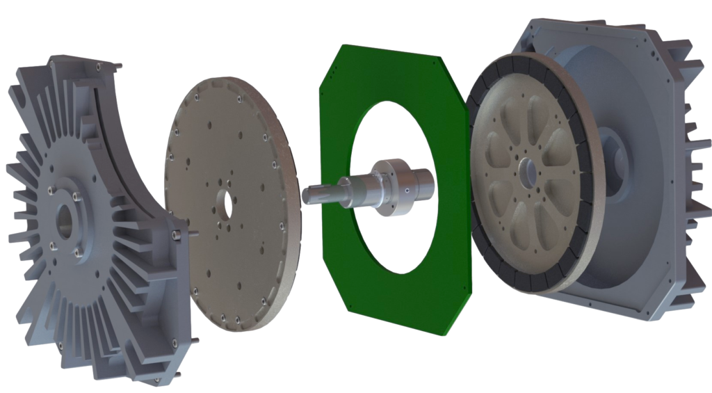 PCB stator technology integrated by ECM, Cone Drive into robotic joint actuators