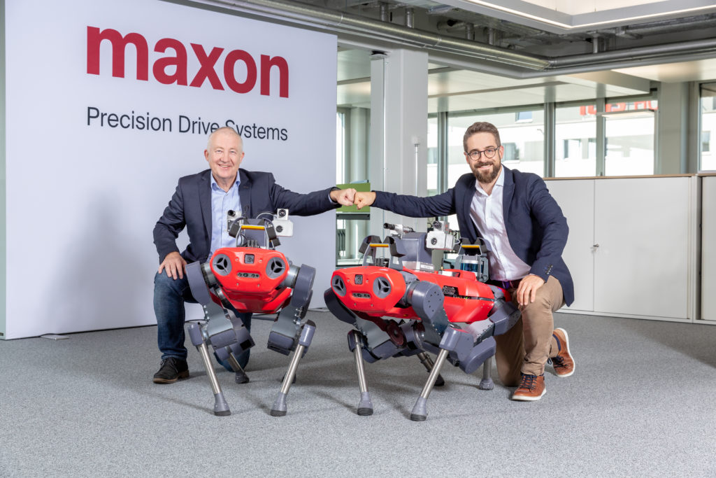 maxon and ANYbotics partner for drives in ANYmal legged inspection robot