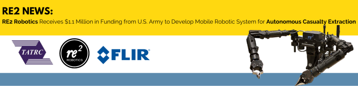 Autonomous Casualty Extraction program awarded to RE2 by U.S. Army