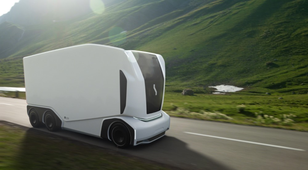 Einride autonomous trucks