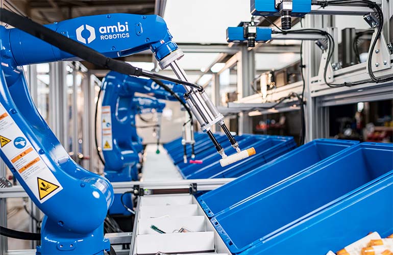 Ambi Robot in a kitting line