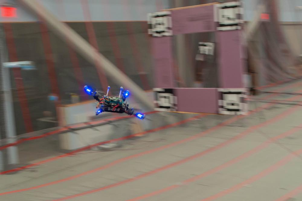 drones avoiding obstacles at high speeds