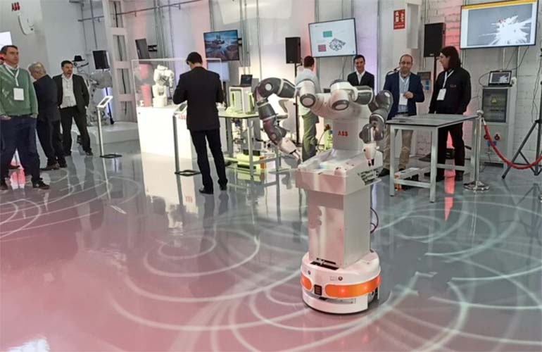 ABB, PAL Robotics showcase cellular manipulator