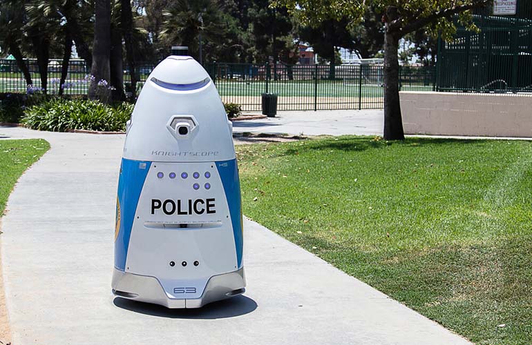 Knightscope security robots