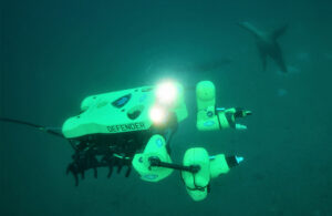 RE2 underwater robot.