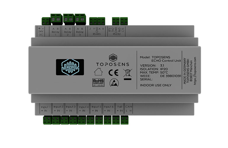 Toposens introduces processing unit for 3D collision avoidance