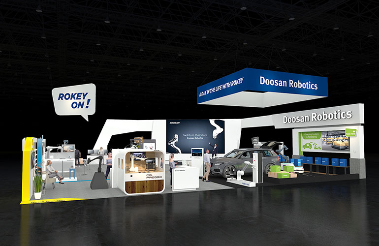 Doosan Robotics launches full product line and opens workplace in USA