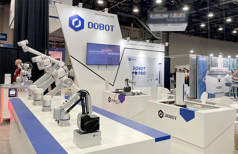 the dobot automate 2022 booth