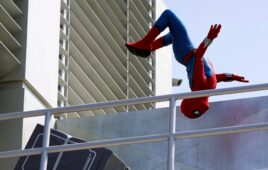 Spider-Man robot crashes