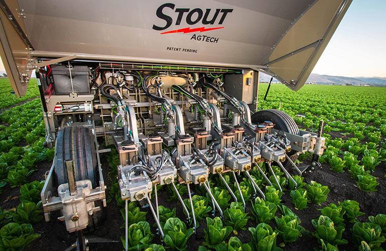 Stout AgTech autonomous cultivator