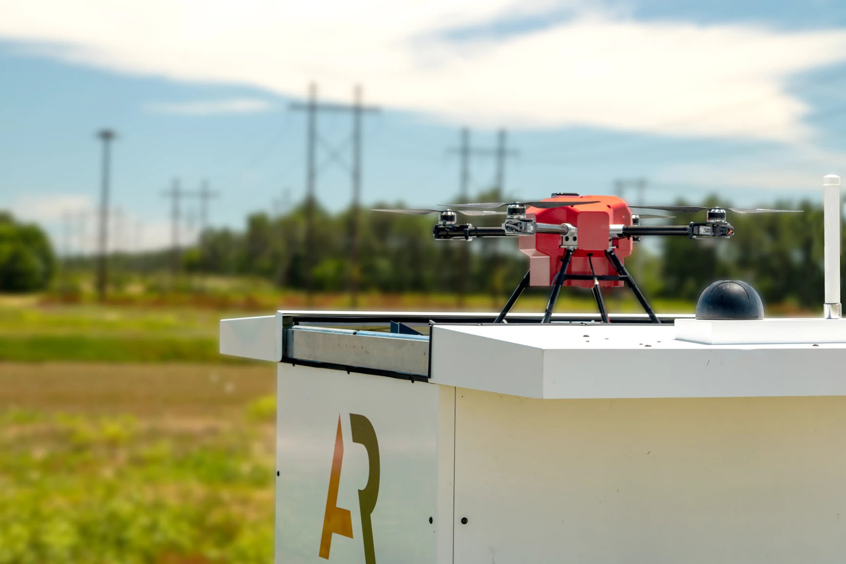 American Robotics drone. 