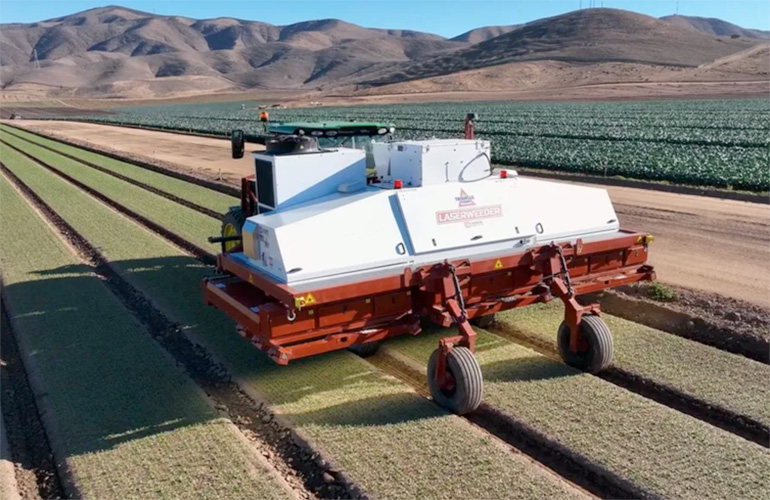 Carbon Robotics raises funding to destroy weeds on farms