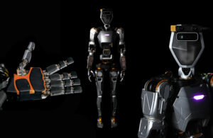 image of sanctuary humanoid robot showing hand detail, full body and torso.