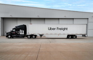 A Waabi powered Uber Freight truck.