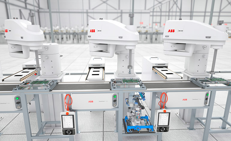 ABB said the IRB 930 with OmniCore motion control can deliver a cycle time of 0.38 sec.