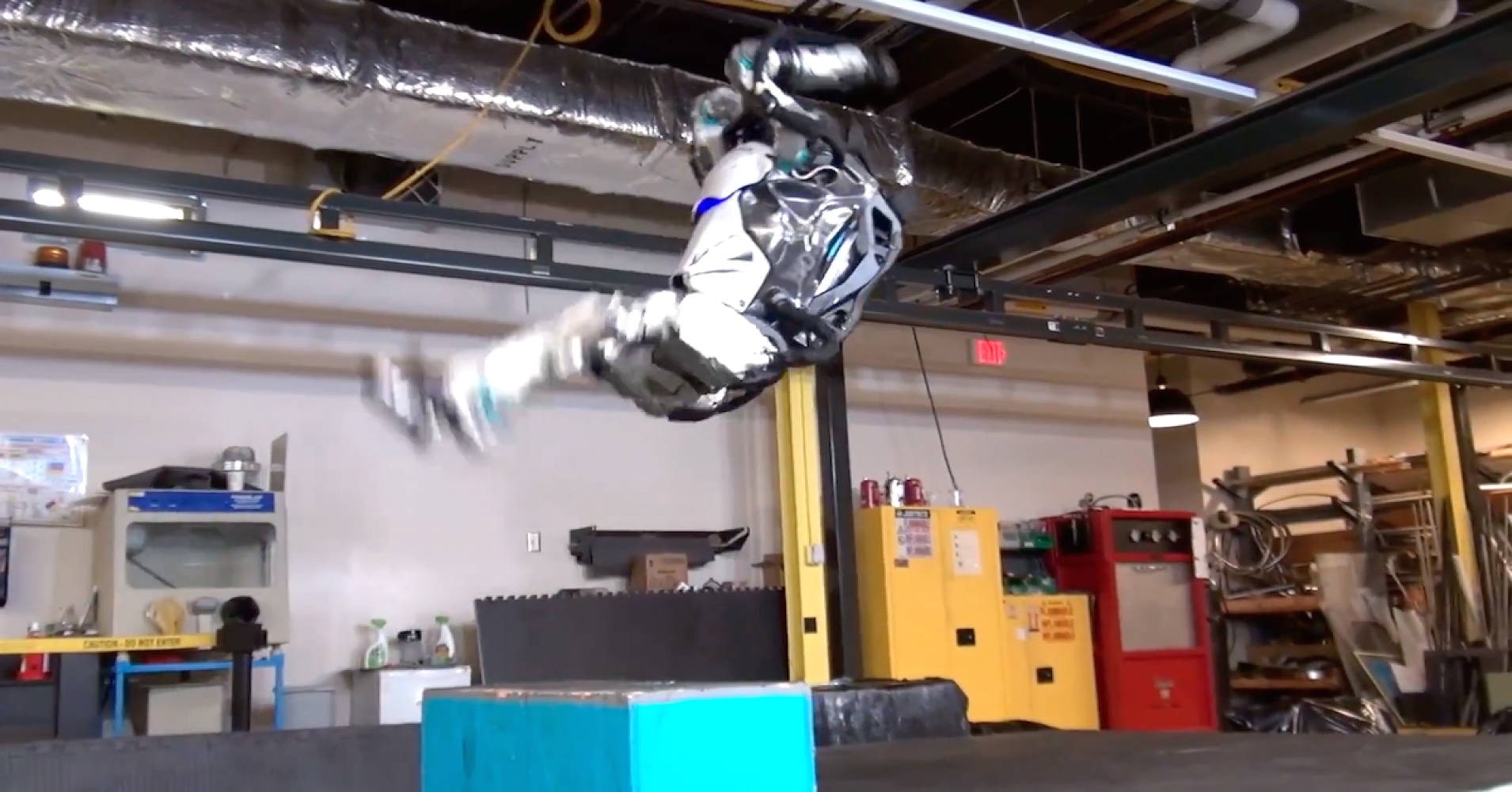 Atlas Robot Backflip