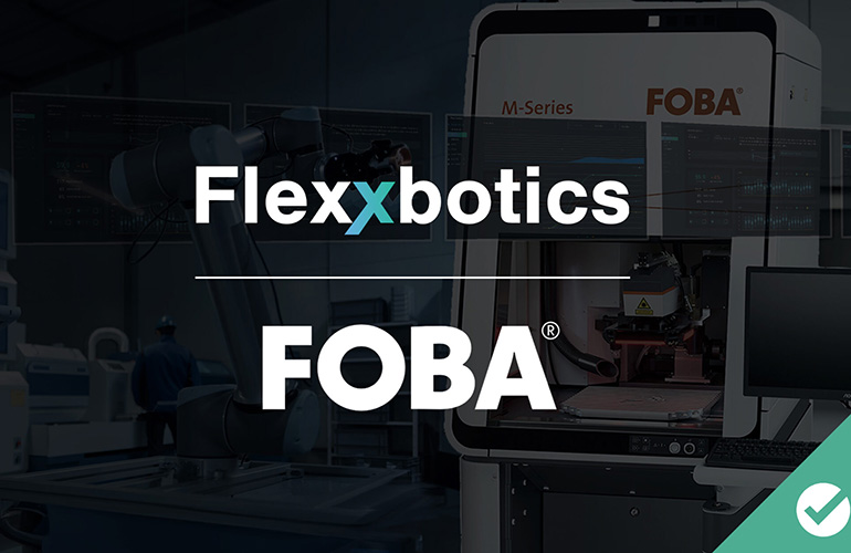 Flexxbotics and FOBA partnership. 