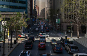 Two Cruise robotaxis driving on the streets of San Francisco. | Source: Cruise.