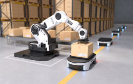 The next Automated Warehouse webinar will focus on integrated warehouse systems for conveyance and tracking. Credit: Adobe Stock