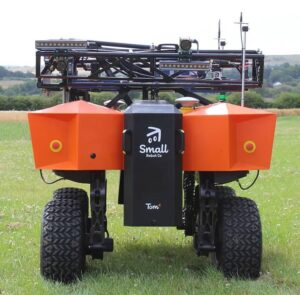 small robot company was building the Tom weeding robot for farmers.
