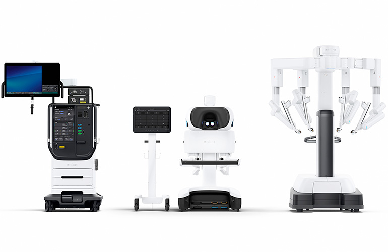 Intuitive surgical Da Vinci surgical system.