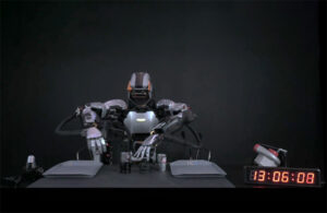 image of Phoenix humanoid robot, full body, not a render.