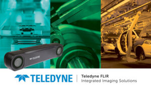 teledyne flir logo and multiple products in the background.