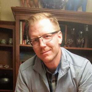 a picture of James Davidson, the new chief AI officer at Teradyne Robotics