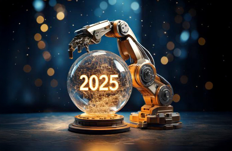 By 2025, the convergence of Artificial Intelligence (AI) and robotics will continue to transform industries, revolutionizing the way we live, work, and interact. As AI-driven robots become increasingly prevalent, they will augment human capabilities, enhance decision-making, and drive innovation. SKIP By 2025, the convergence of Artificial Intelligence (AI) and robotics will continue to transform industries, revolutionizing the way we live, work, and interact. As AI-driven robots become increasingly prevalent, they will augment human capabilities, enhance decision-making, and drive innovation. SKIP